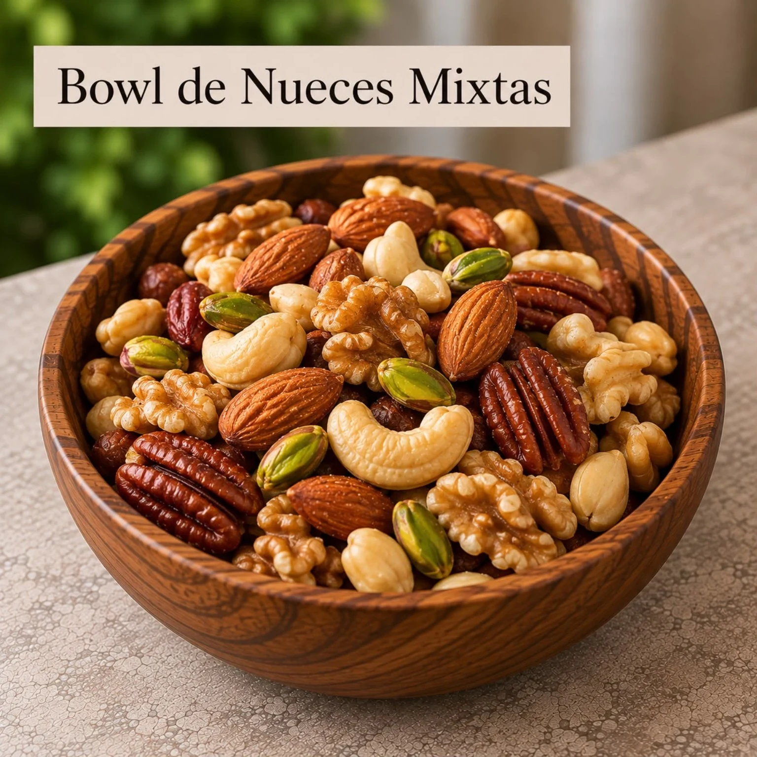 Bowl de nueces mixtas de Quinta Spa